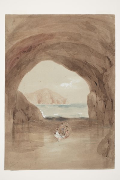 Cueva Gran Barrera Id. por Charles Heaphy de Charles Heaphy